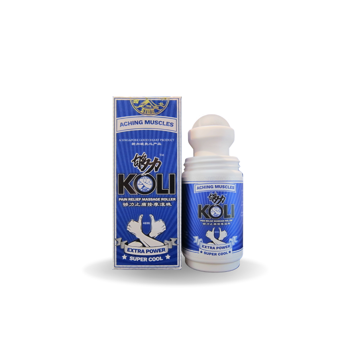 KOLI SUPER COOL Pain Relief Massage Roller - 60ml - KOLI CARES