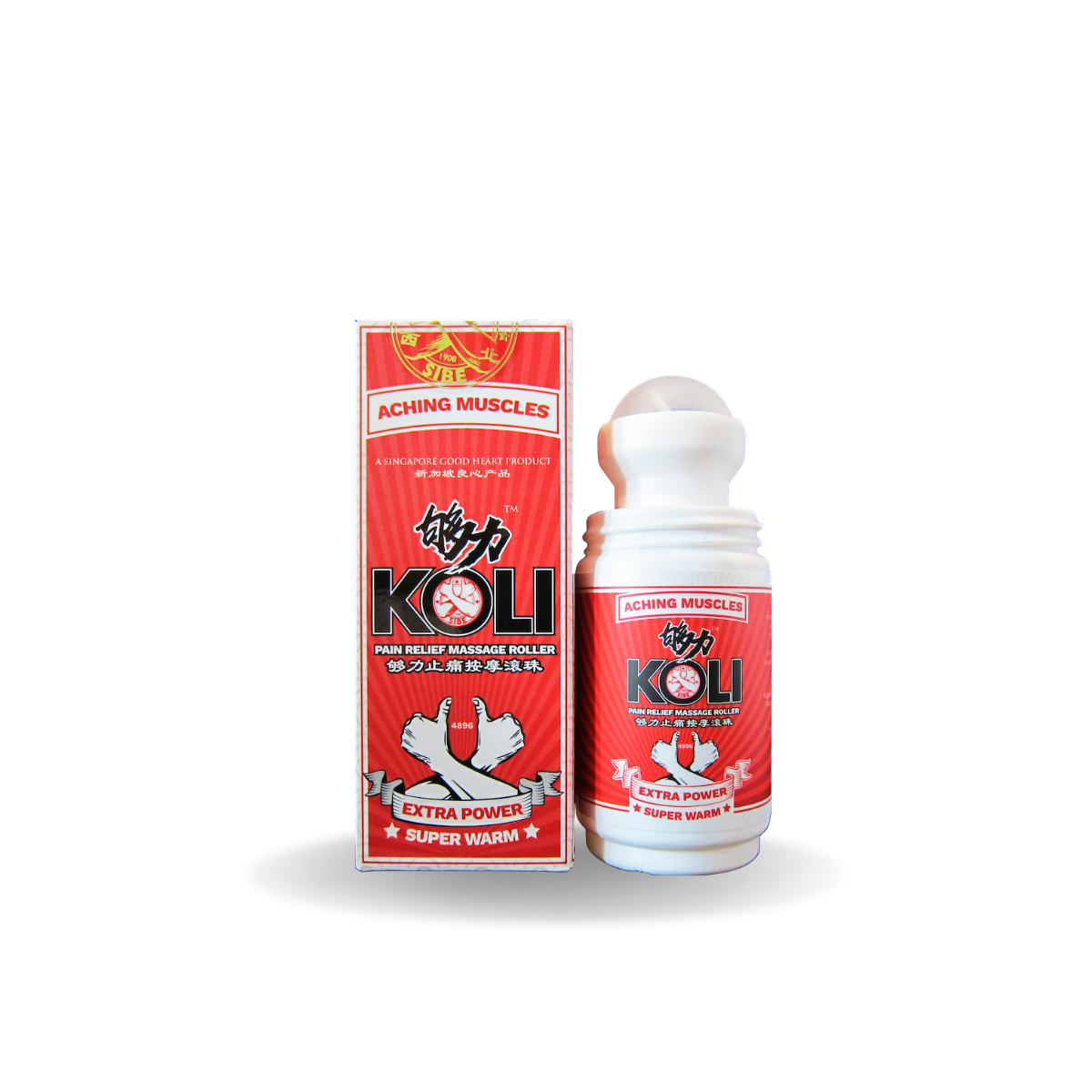 KOLI SUPER WARM Pain Relief Massage Roller - 60ml - KOLI CARES