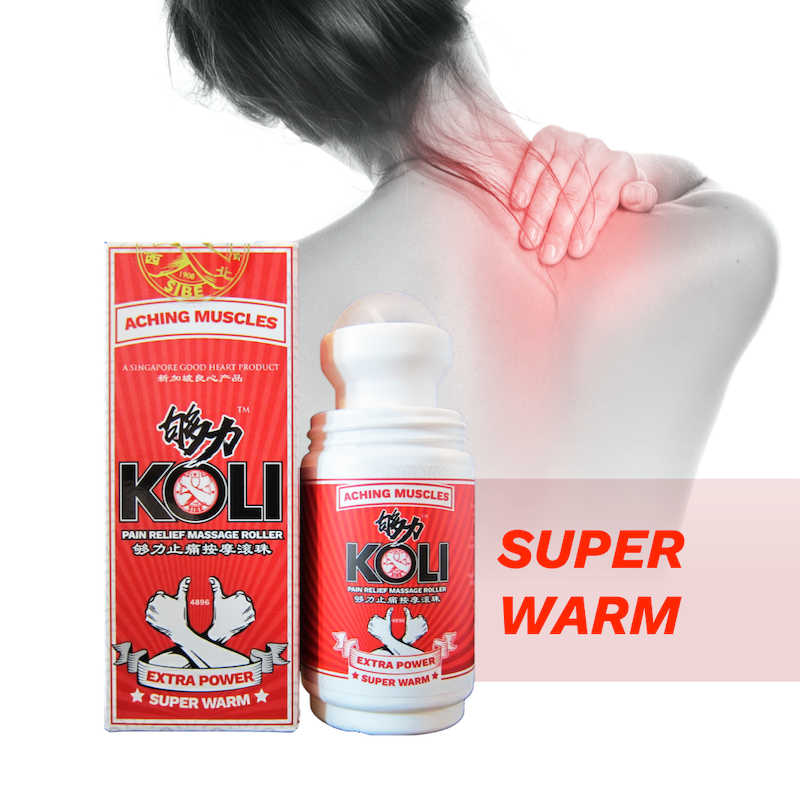 KOLI SUPER WARM Pain Relief Massage Roller - 60ml - KOLI CARES