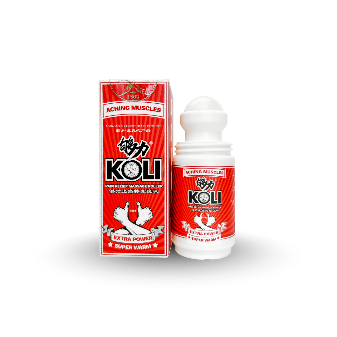 KOLI 止痛按摩滚轮 - 超级温暖 - 60 毫升